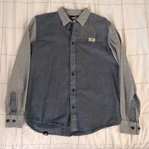 Men’s Vans Long sleeve button up